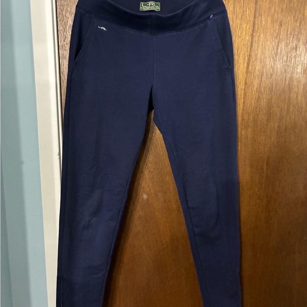 Ralph Lauren Navy Skinny Performance Pants
